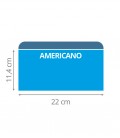 Americano sin ventana (11,5 x 22 cm)