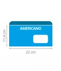 Americano con ventana (11, x 22 cm)